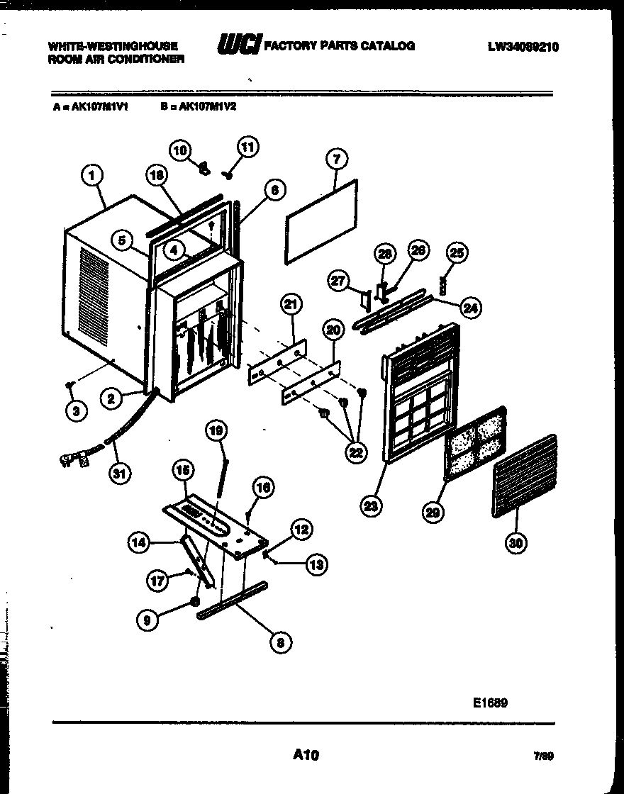 02 - CABINET PARTS