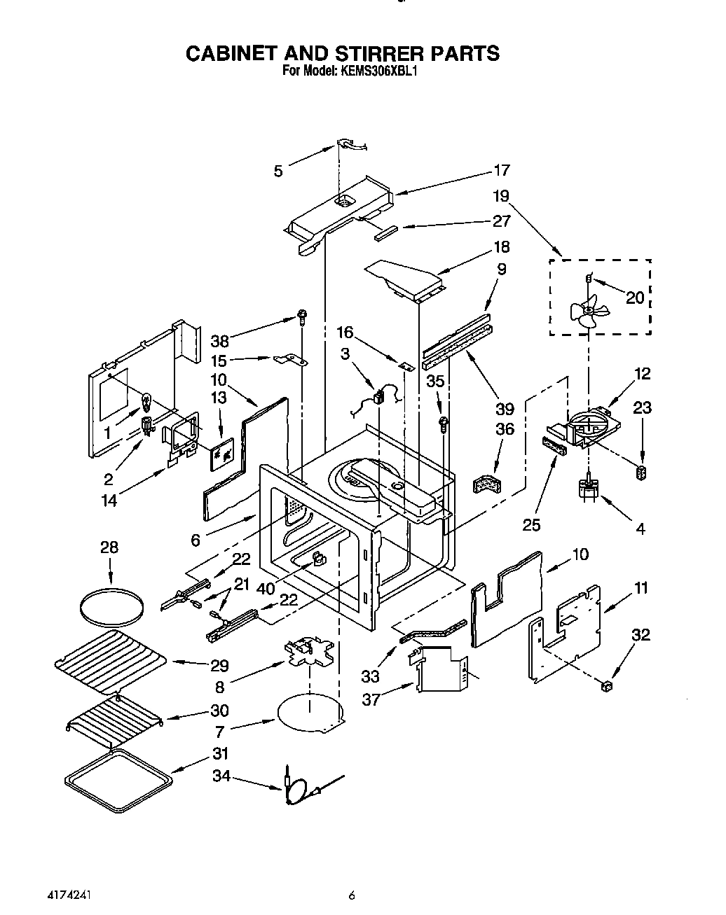 04 - CABINET AND STIRRER, OPTIONAL