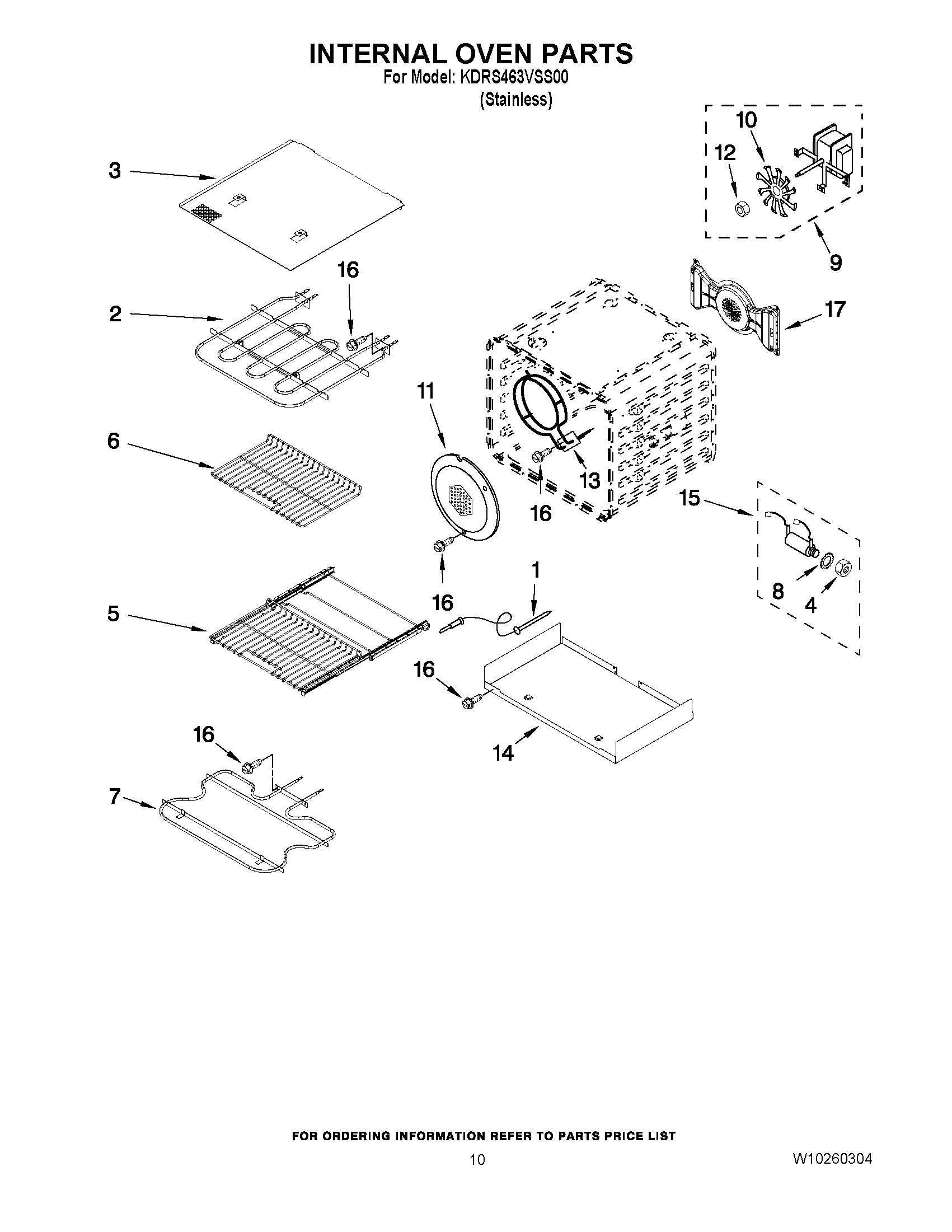 07 - INTERNAL OVEN PARTS
