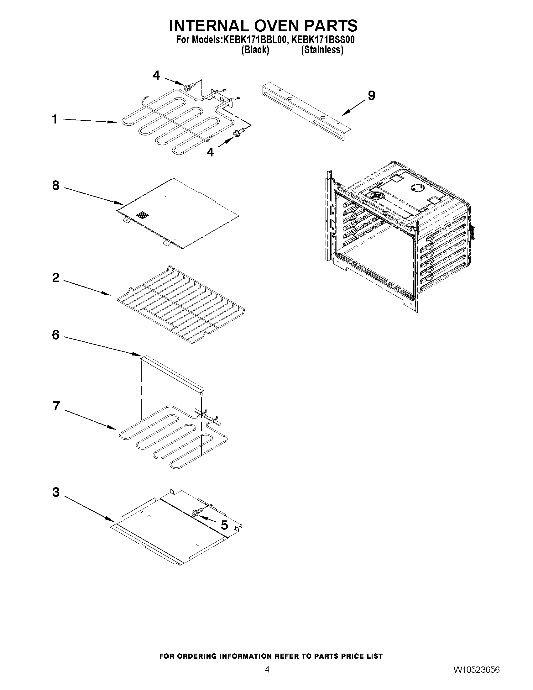 03 - INTERNAL OVEN PARTS