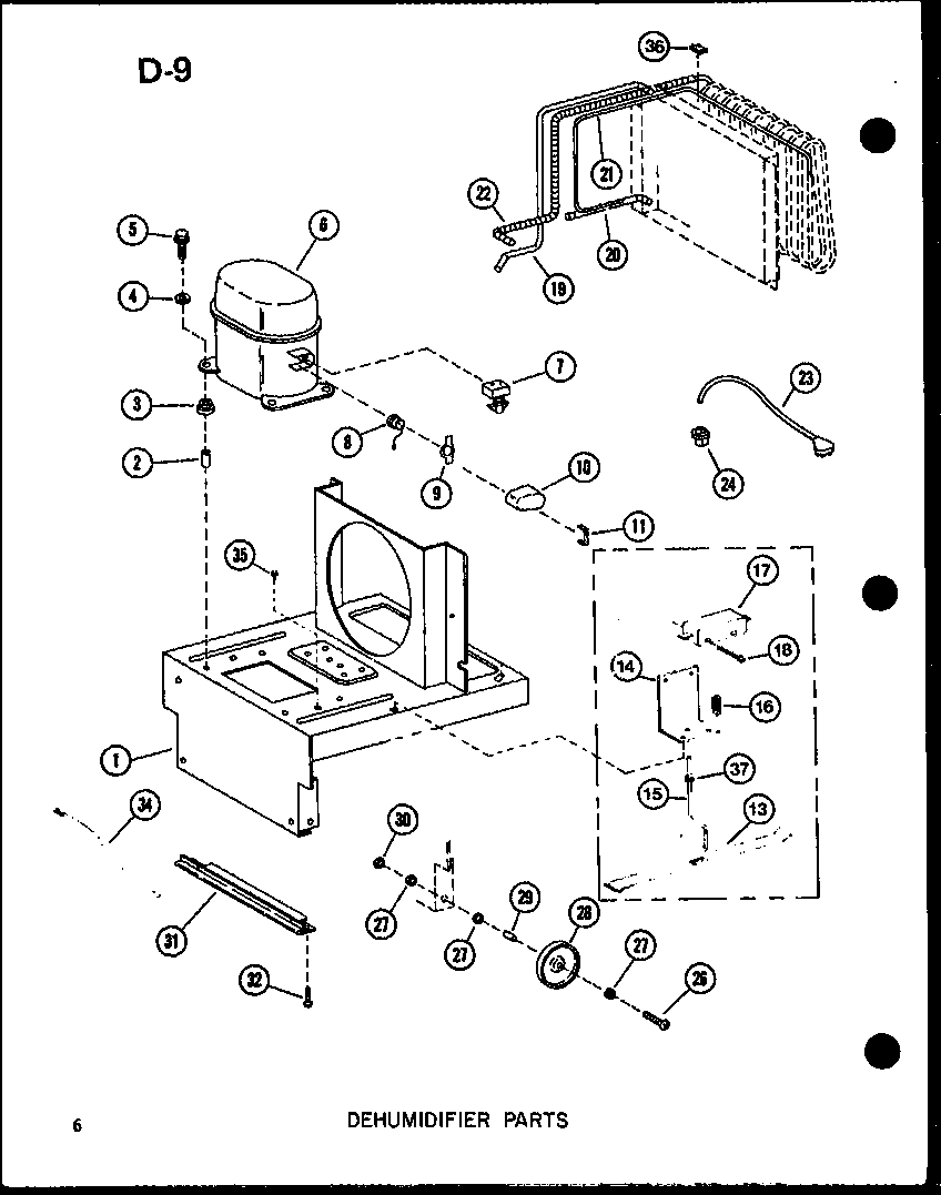 02 - DEHUMIDIFIER PARTS