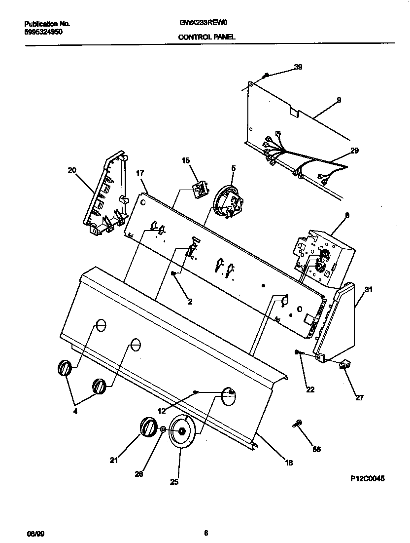 05 - P12C0045 CONTROL PANEL