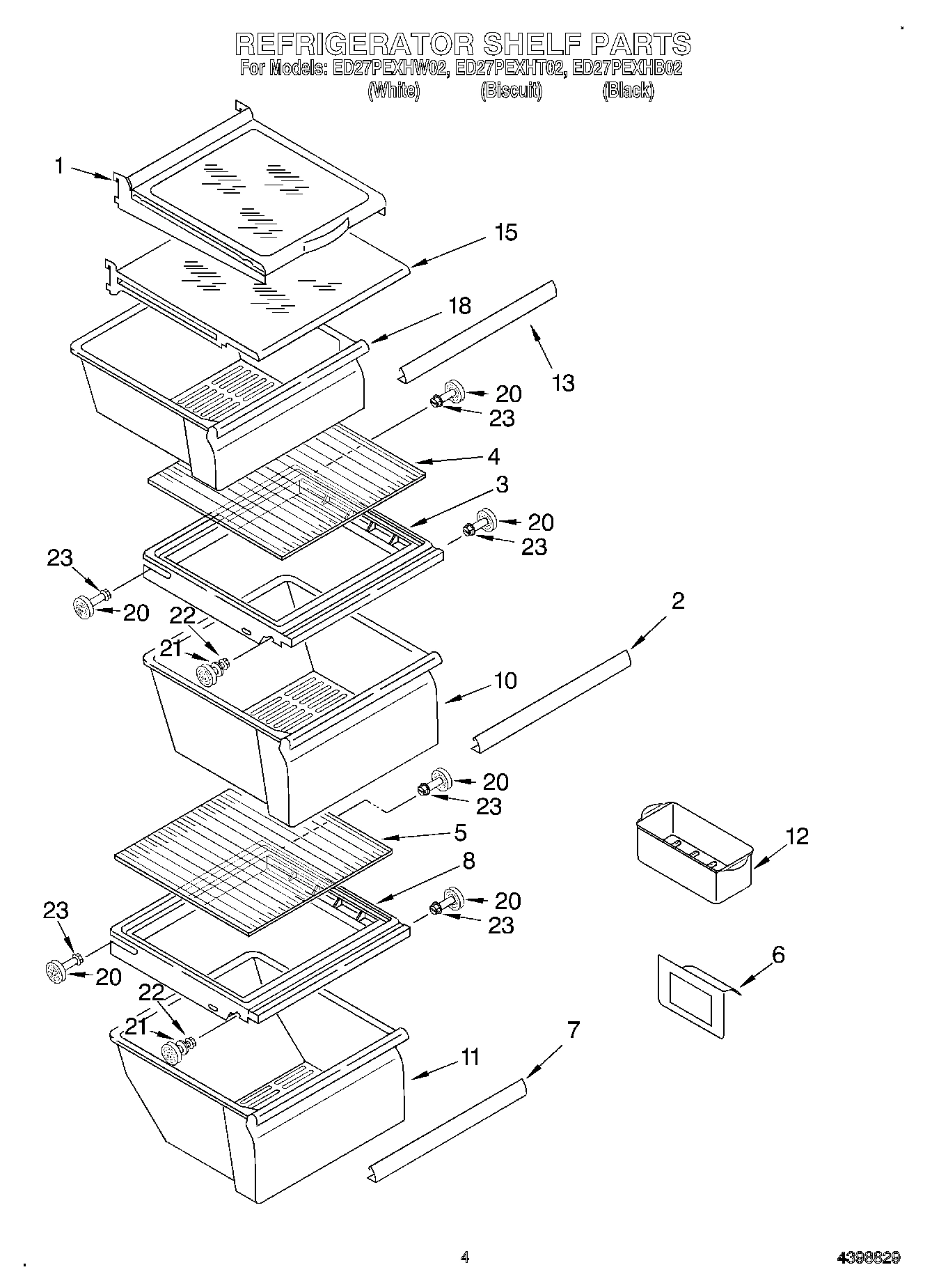 03 - REFRIGERATOR SHELF