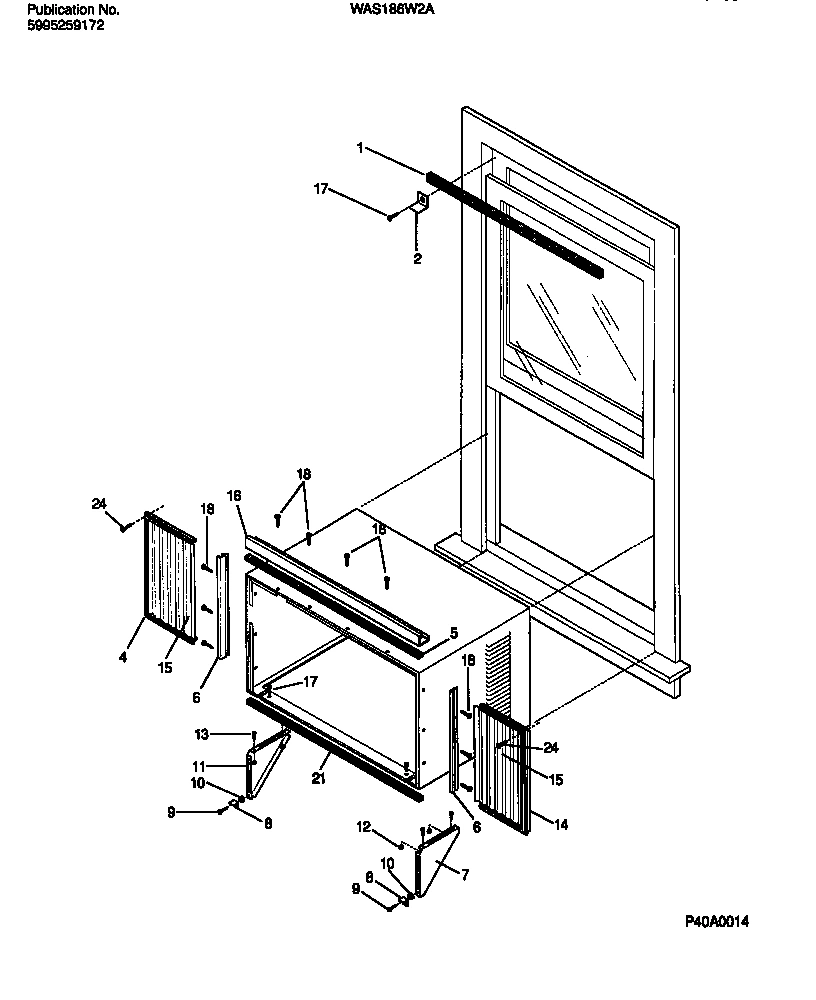 06 - WINDOW MOUNTING PARTS