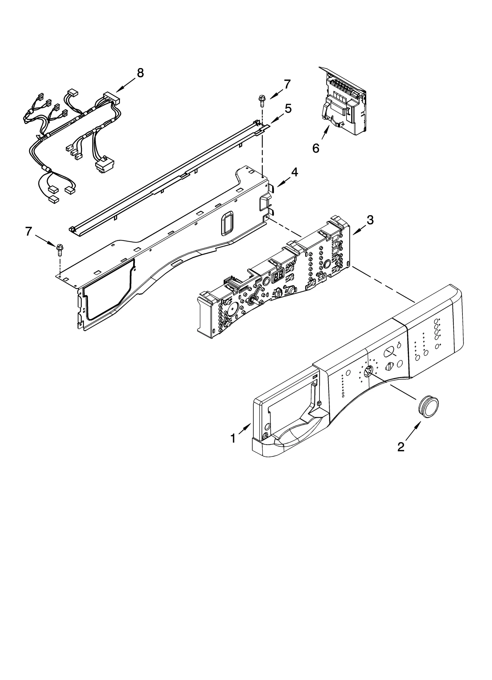 CONTROL PANEL PARTS