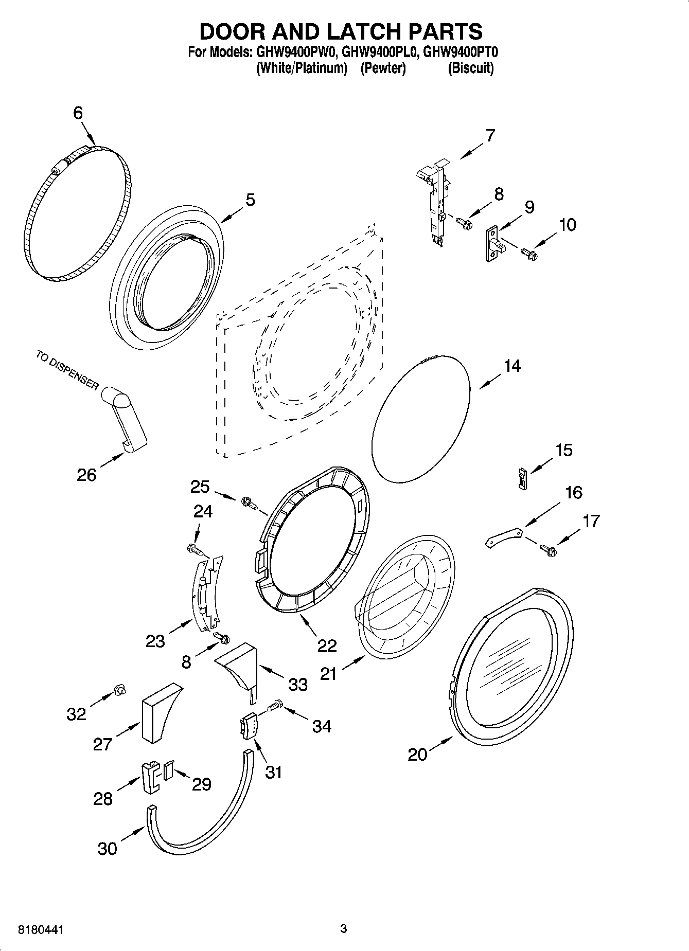 02 - DOOR AND LATCH PARTS