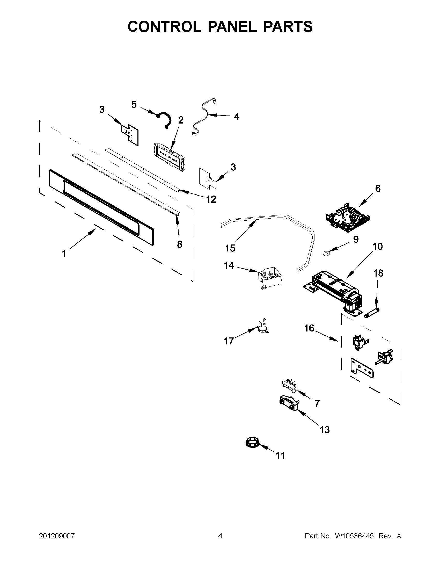02 - CONTROL PANEL PARTS