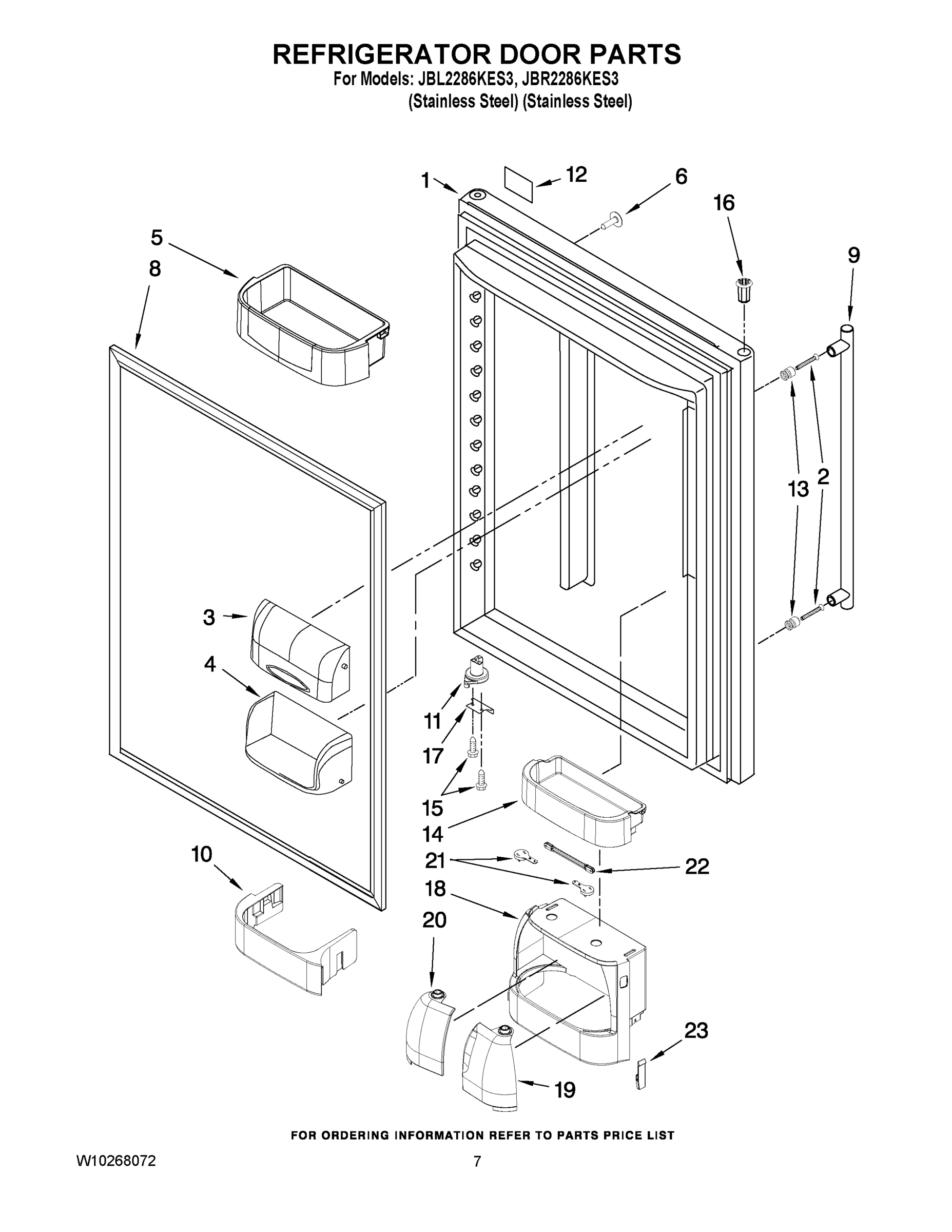 04 - REFRIGERATOR DOOR PARTS