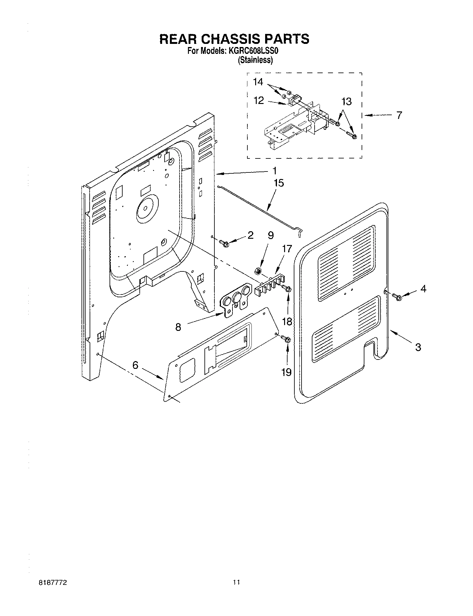 08 - REAR CHASSIS PARTS, MISCELLANEOUS PARTS