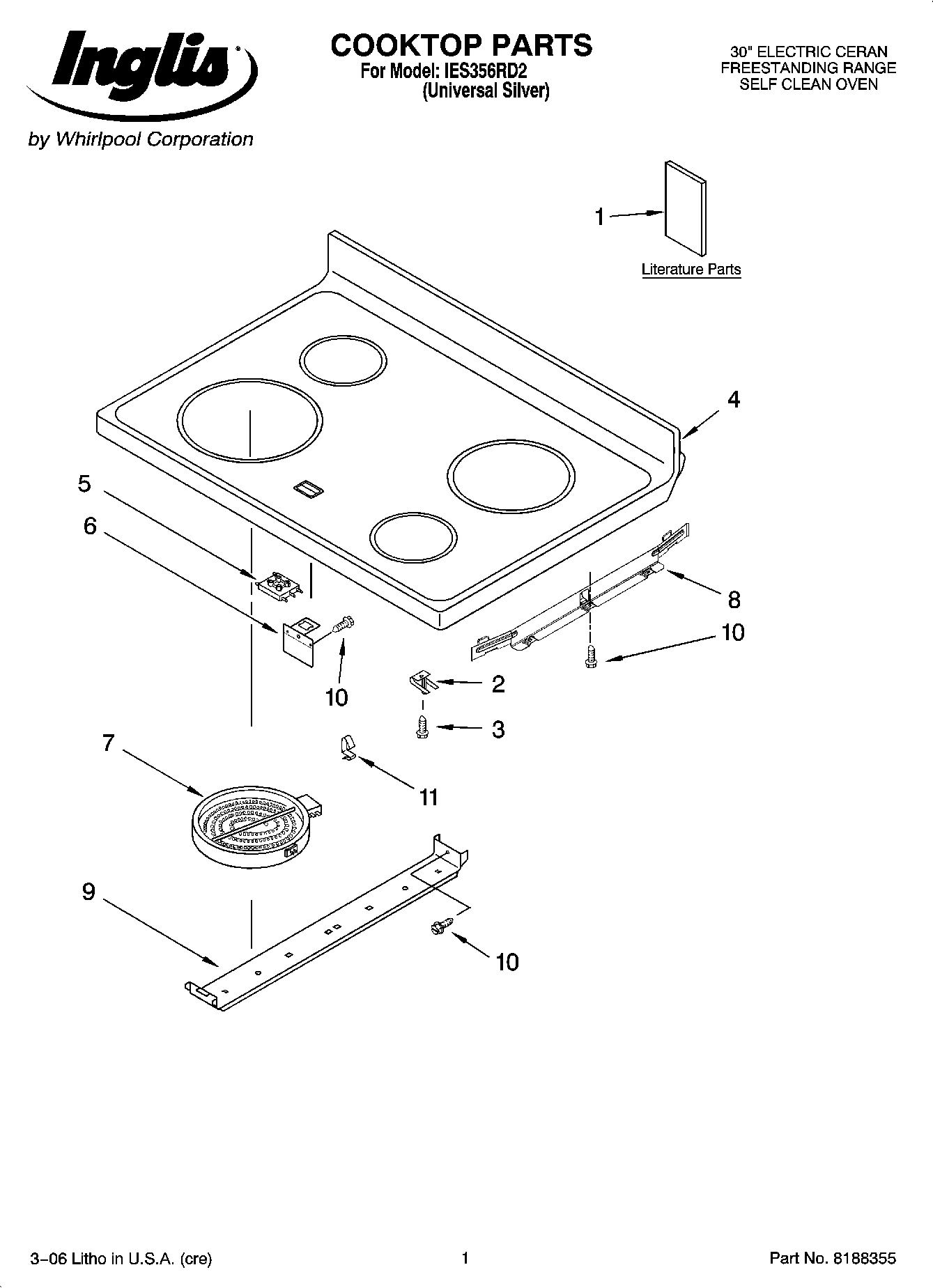 01 - COOKTOP PARTS