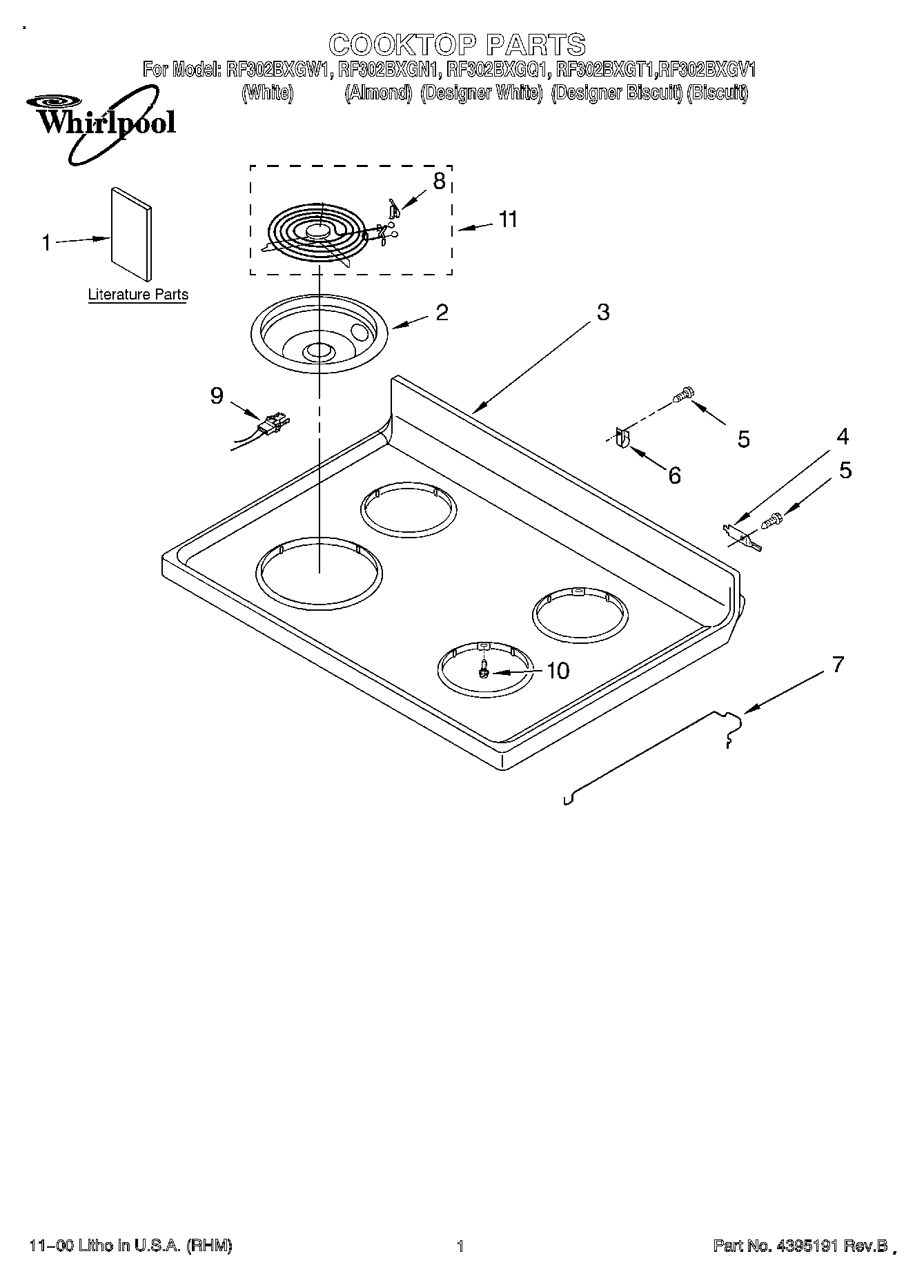 01 - COOKTOP, LITERATURE