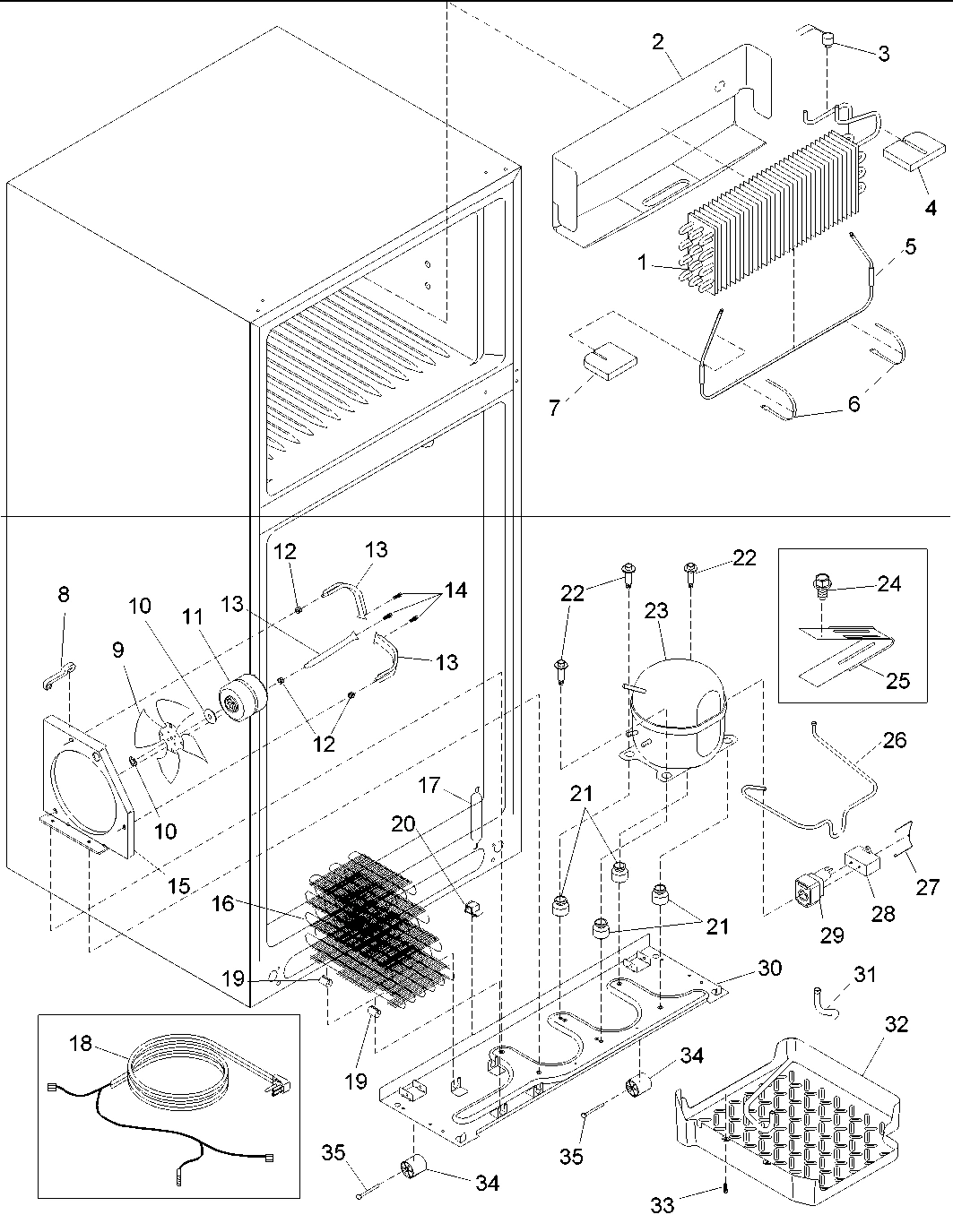 03 - Evaporator and Machine Compartment