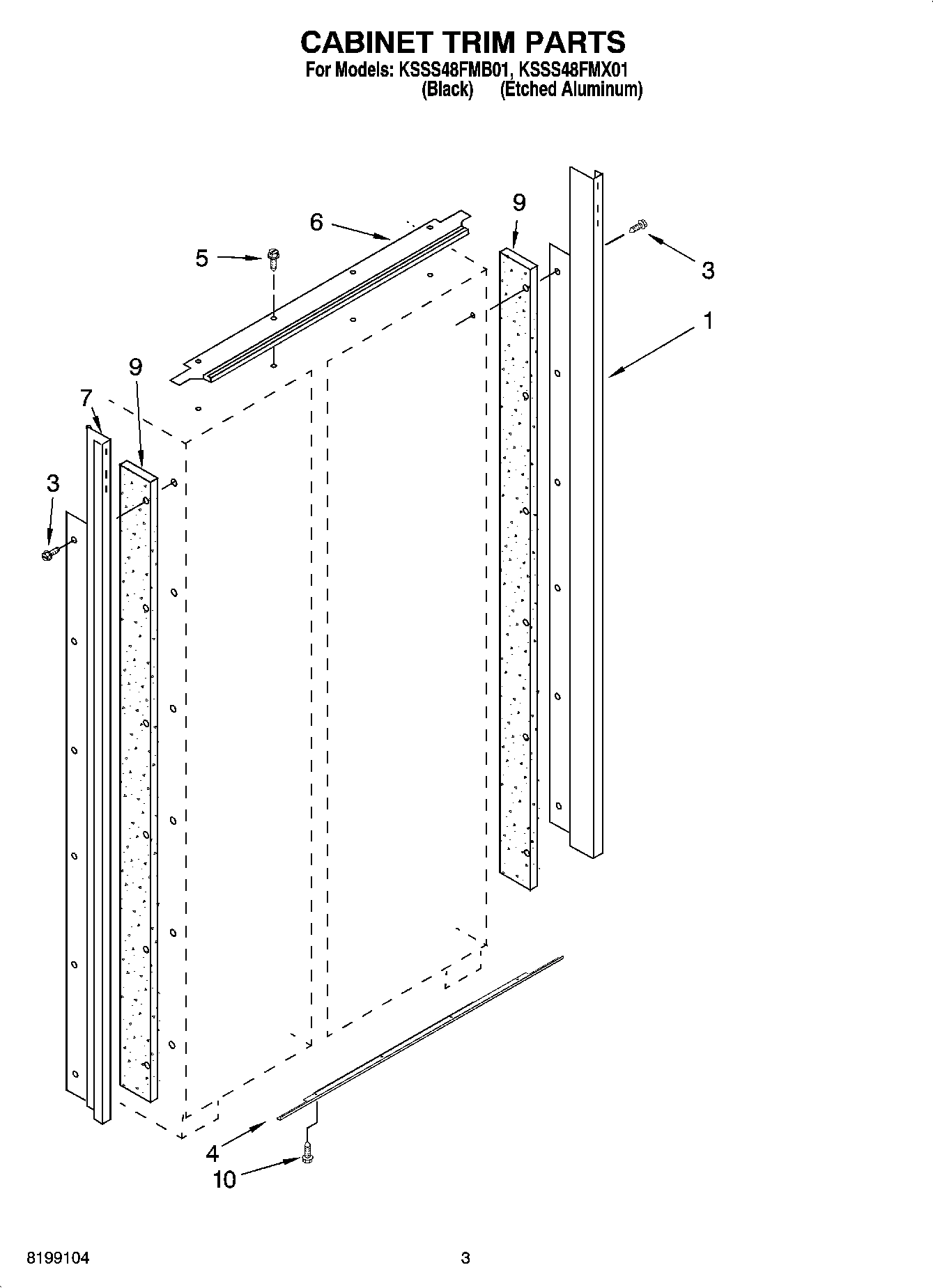 02 - CABINET TRIM PARTS