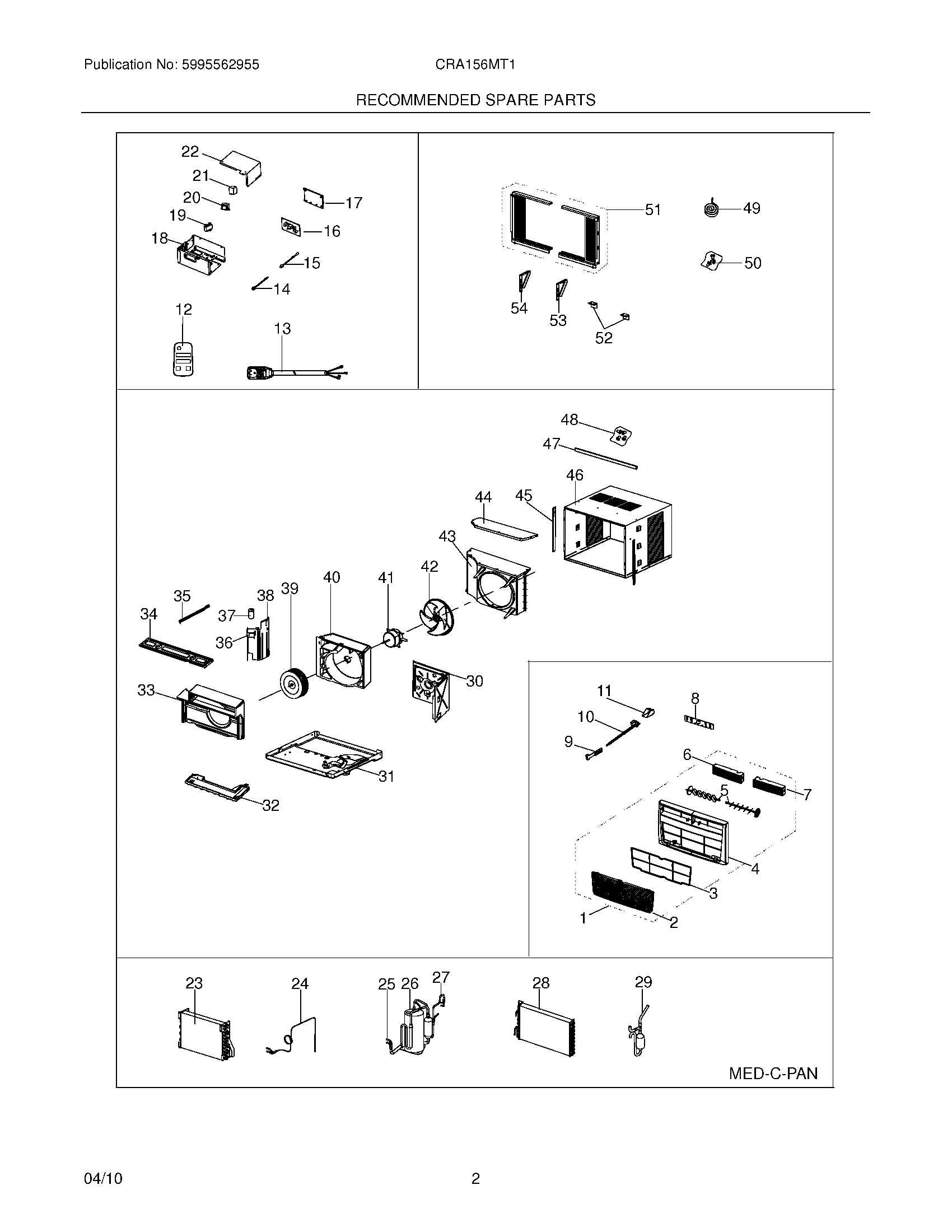 03 - RECOMMENDED SPARE PARTS