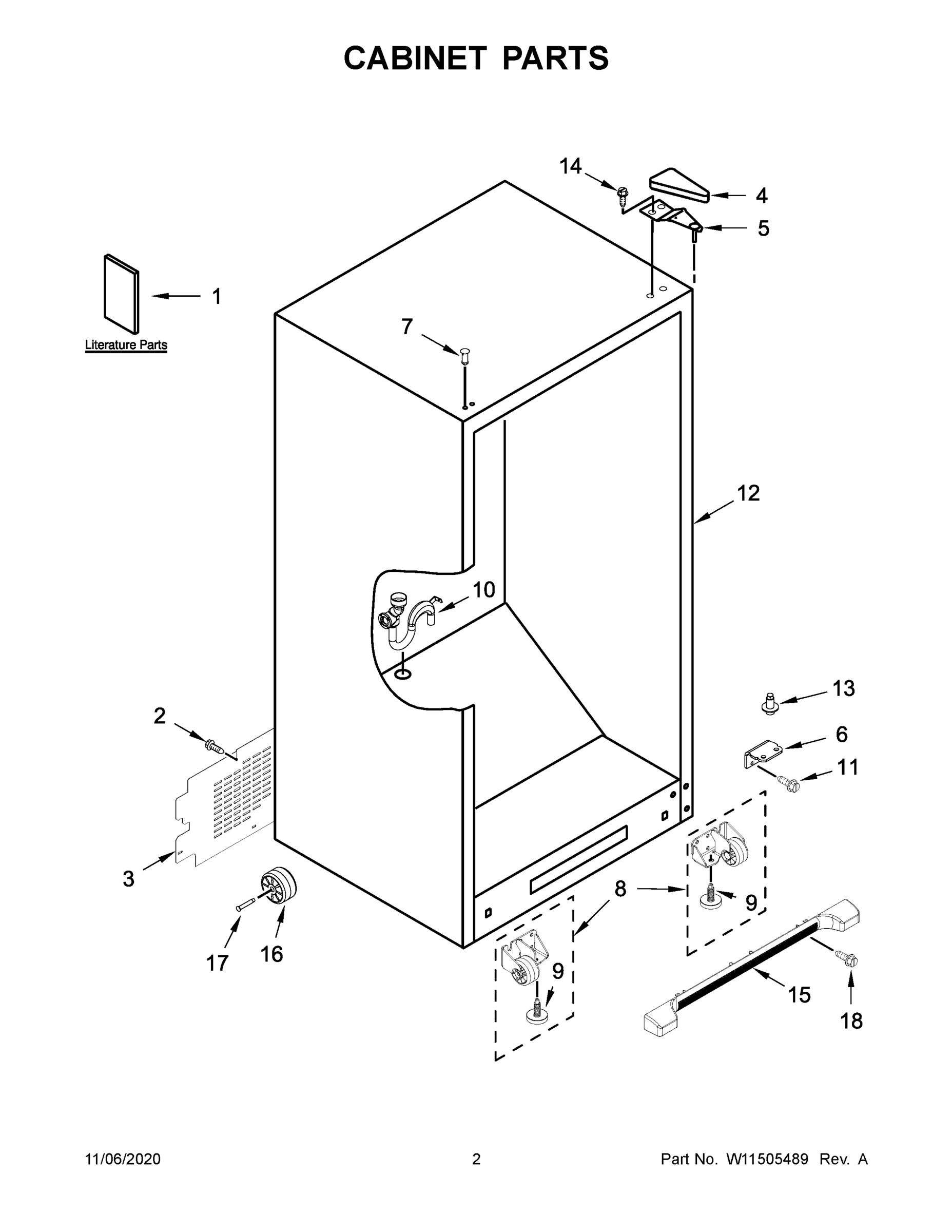 02 - CABINET PARTS