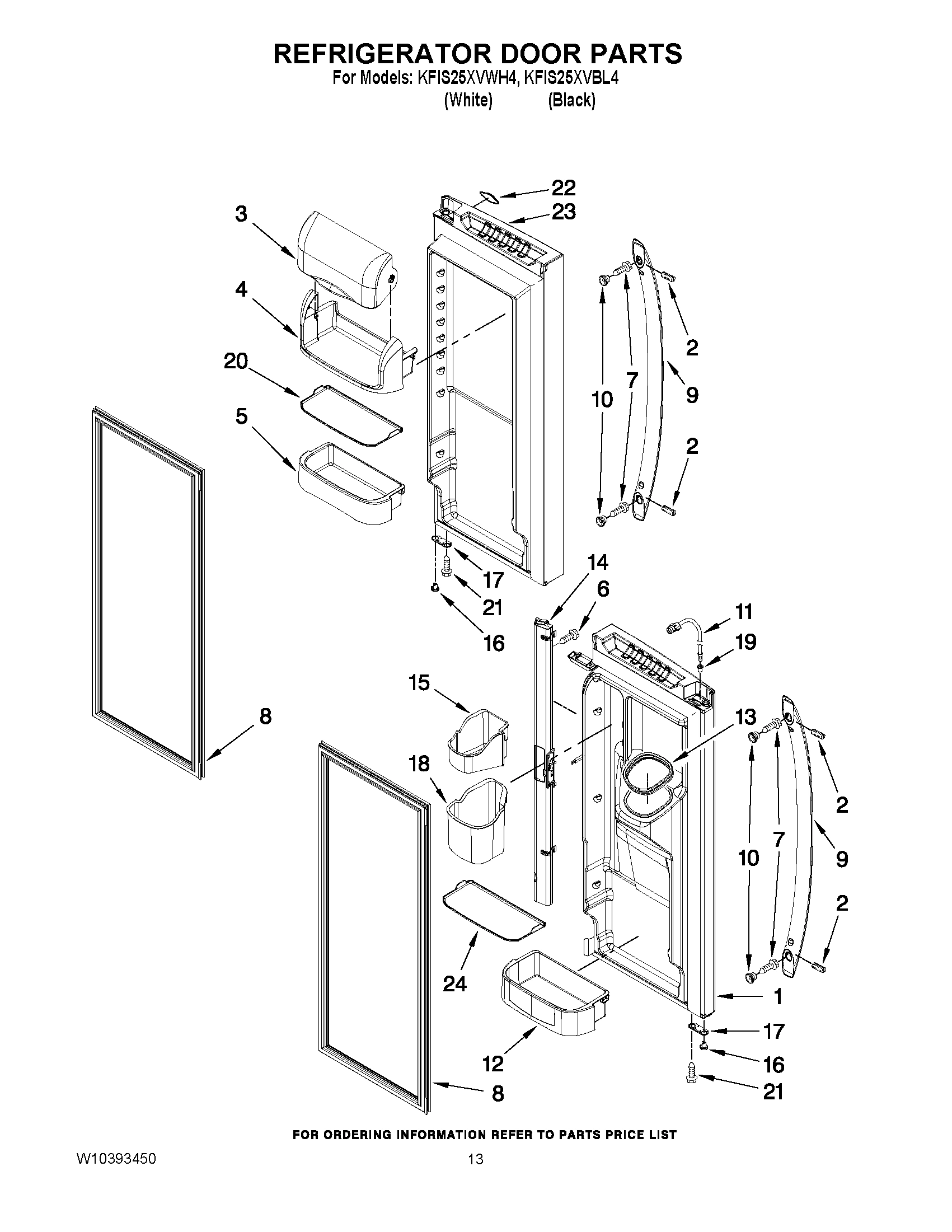07 - REFRIGERATOR DOOR PARTS