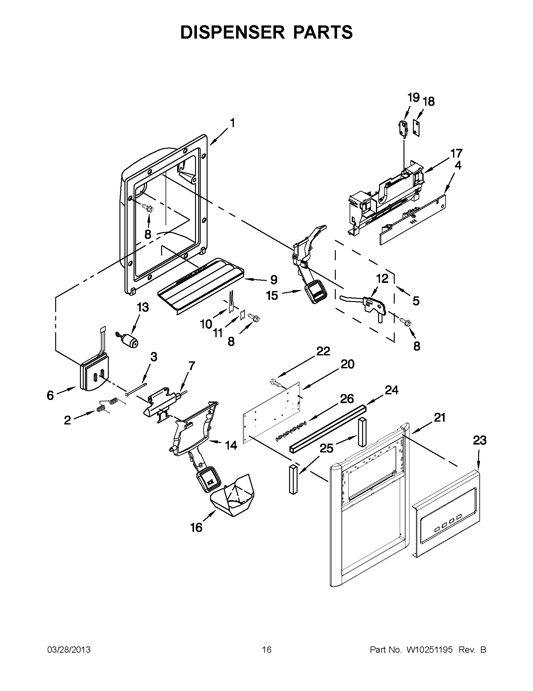 08 - DISPENSER PARTS