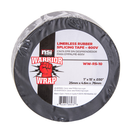 Linerless Rubber Tape 1"  15ft