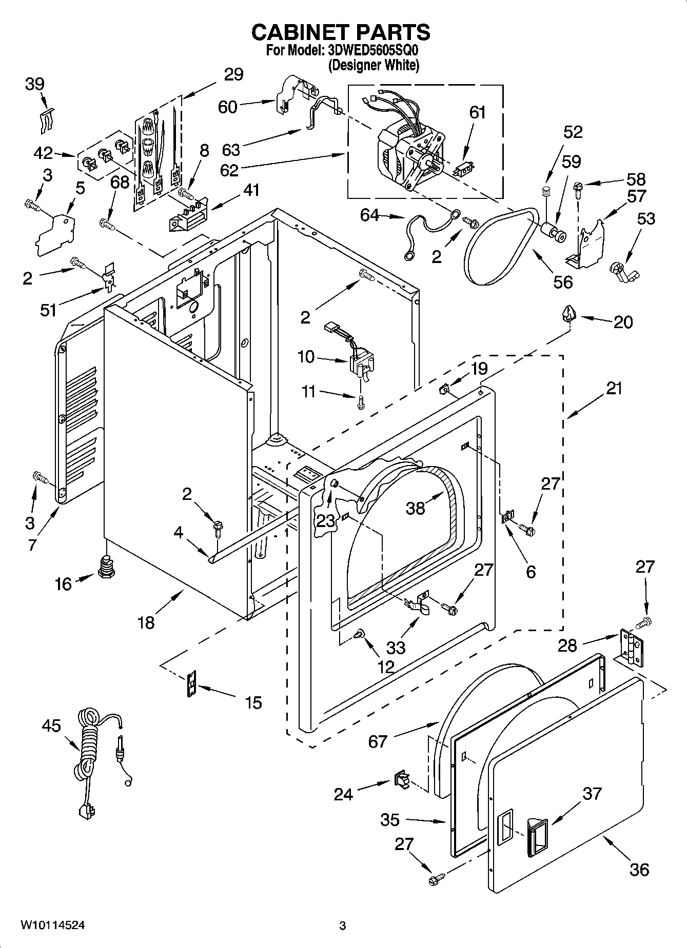 02 - CABINET PARTS