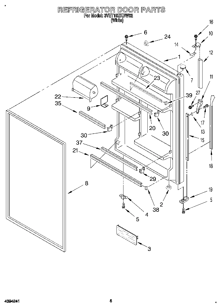 04 - REFRIGERATOR DOOR