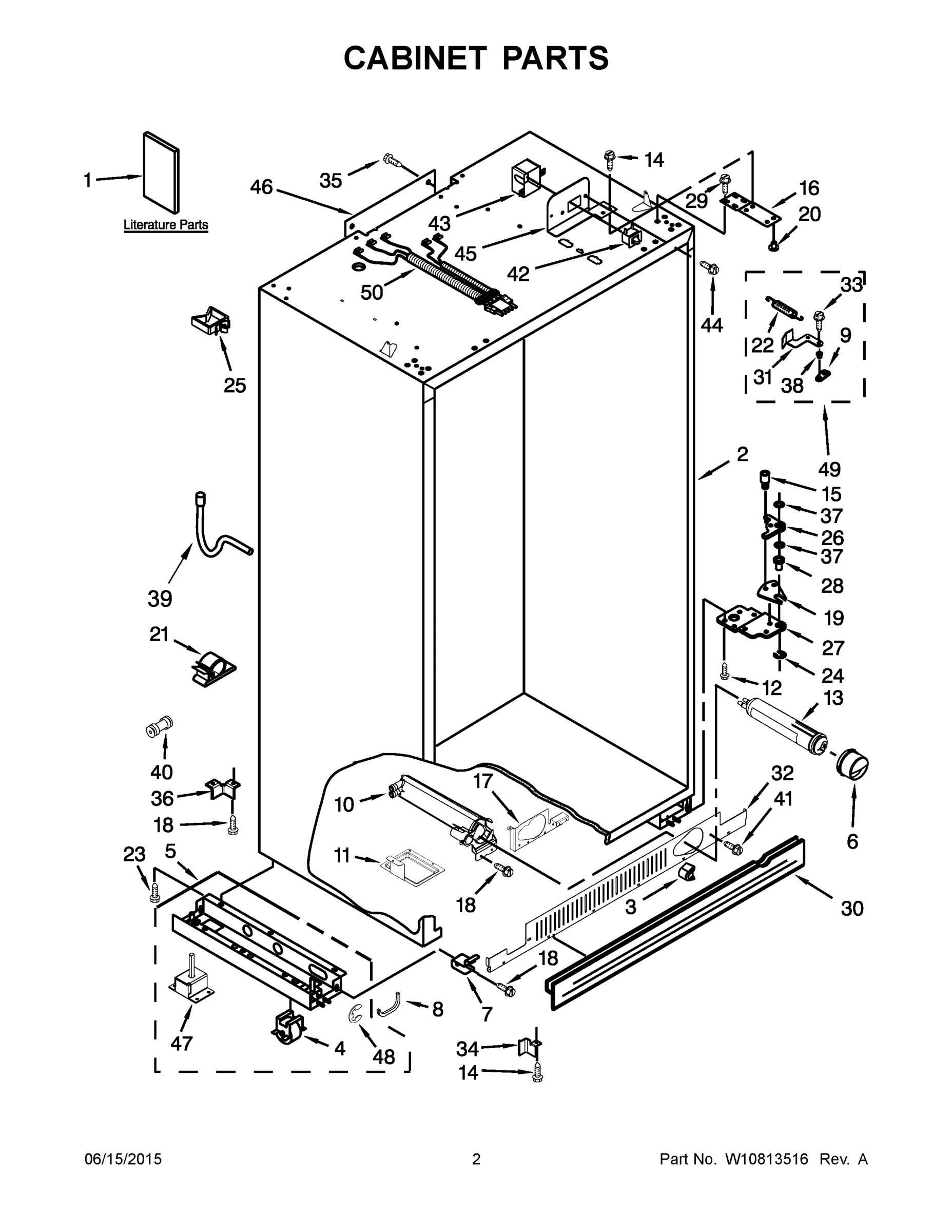 02 - CABINET PARTS