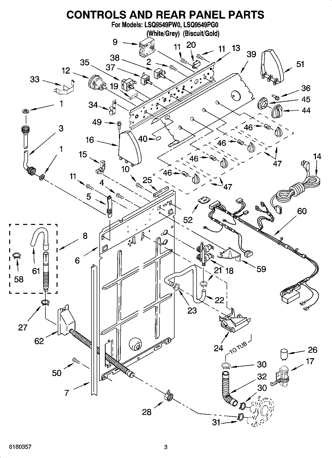 02 - CONTROLS AND REAR PANEL PARTS