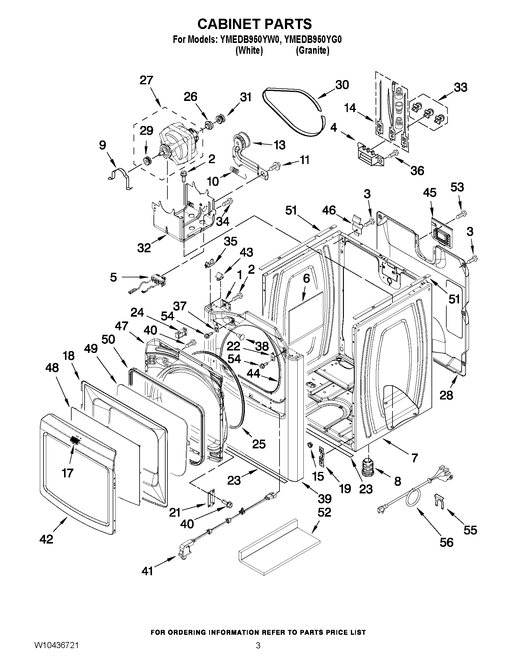 02 - CABINET PARTS