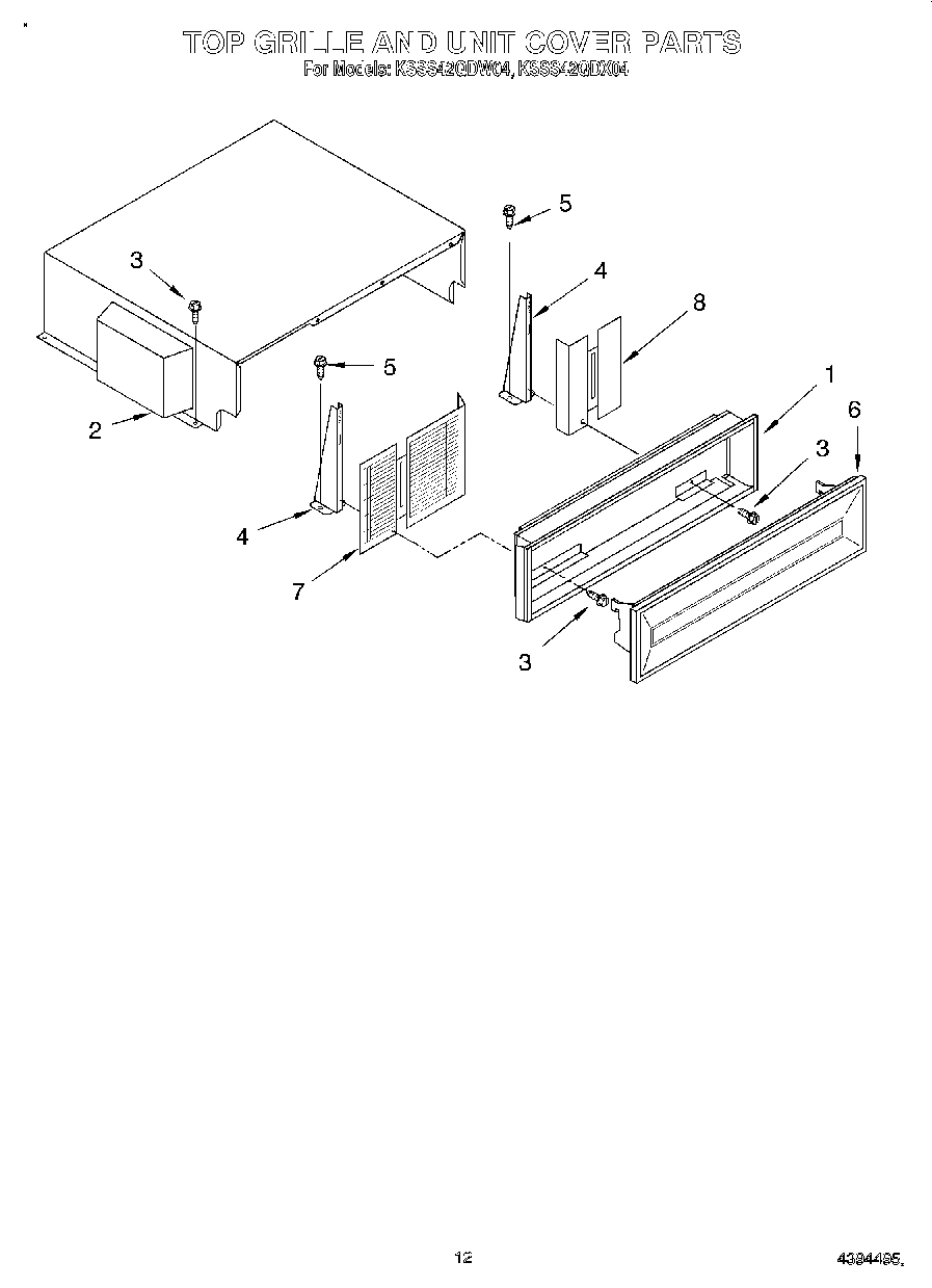 09 - TOP GRILLE AND UNIT COVER