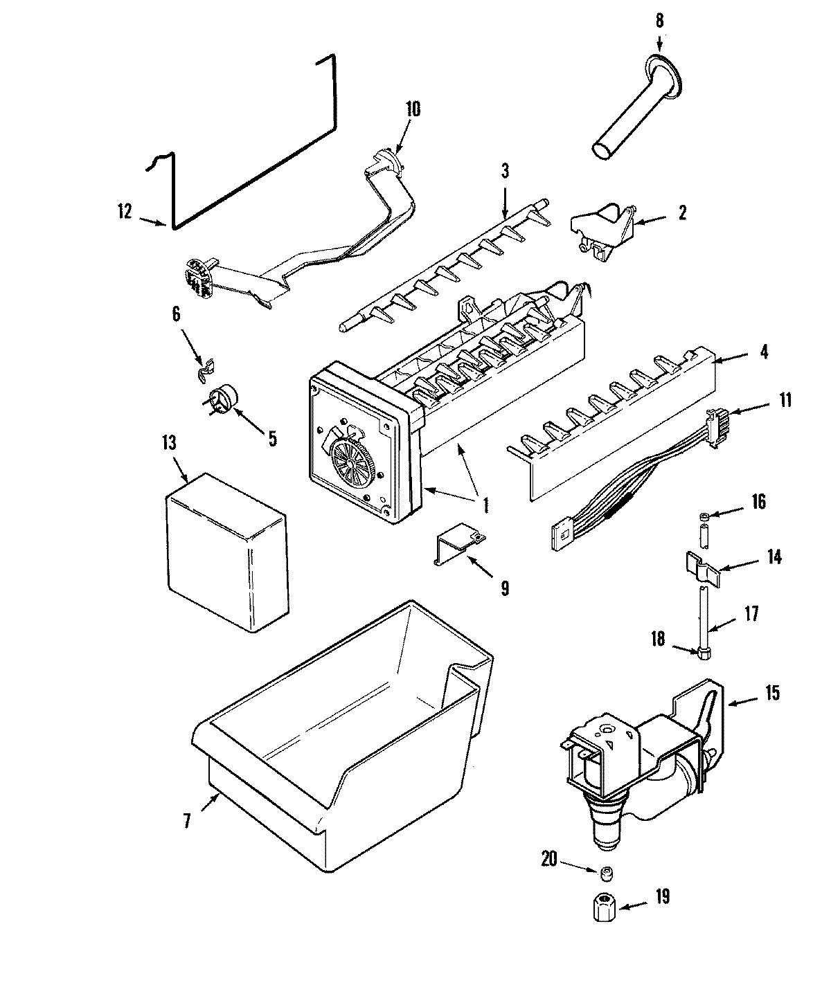 08 - OPTIONAL ICE MAKER KIT-UKI1500AXX