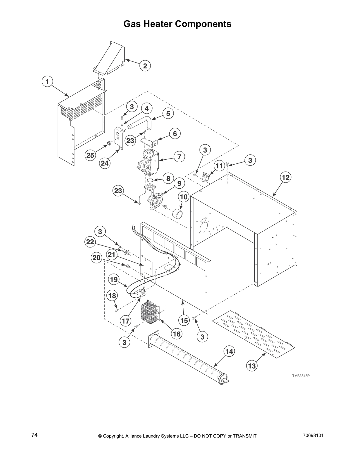 Gas Heater Components