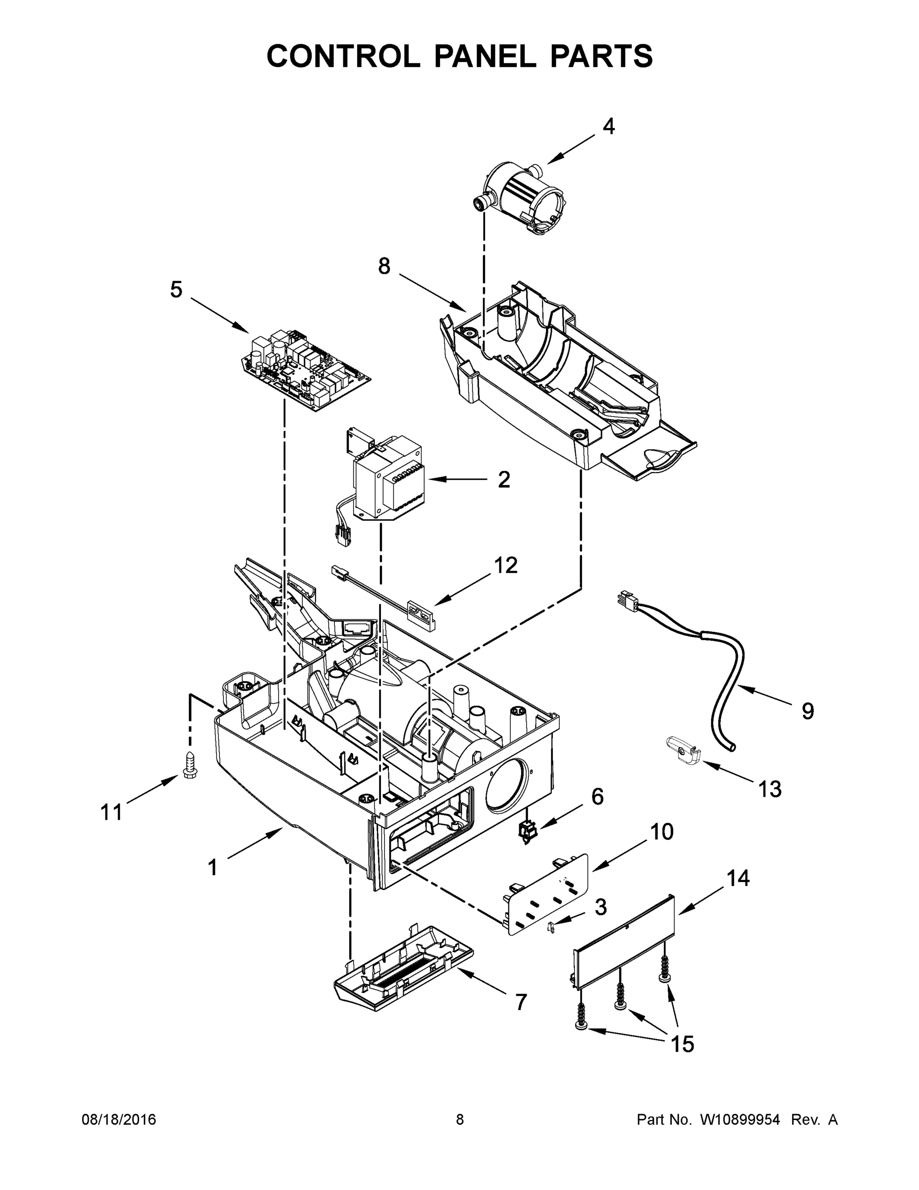 05 - CONTROL PANEL PARTS