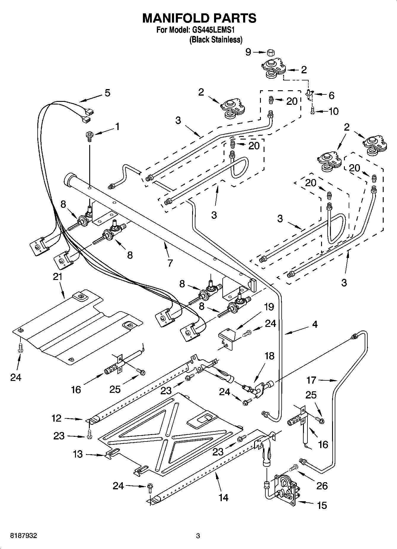 03 - MANIFOLD PARTS