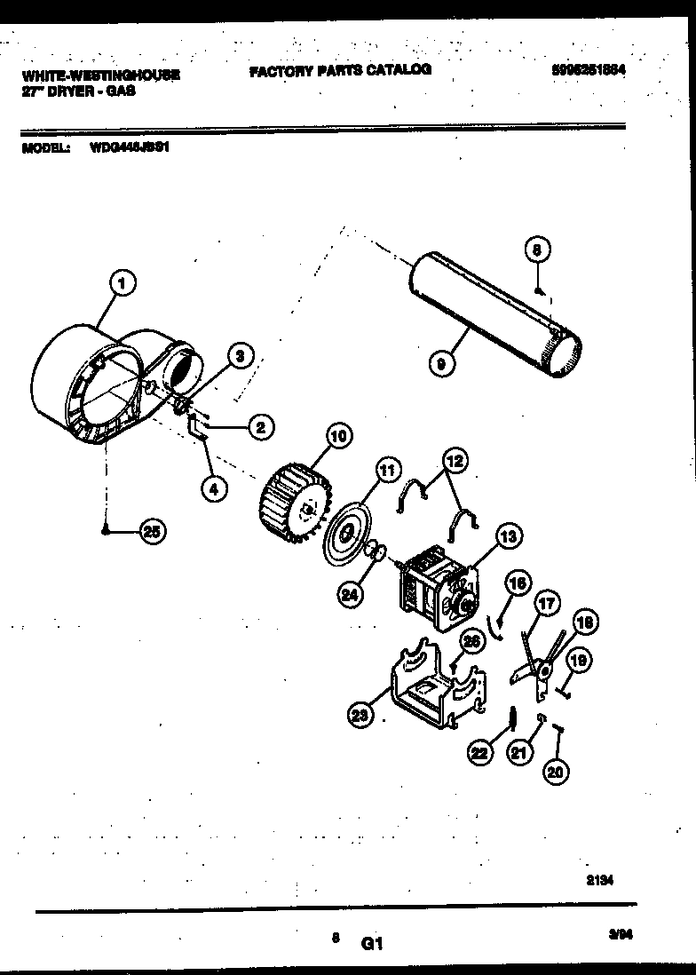 05 - BLOWER AND DRIVE PARTS