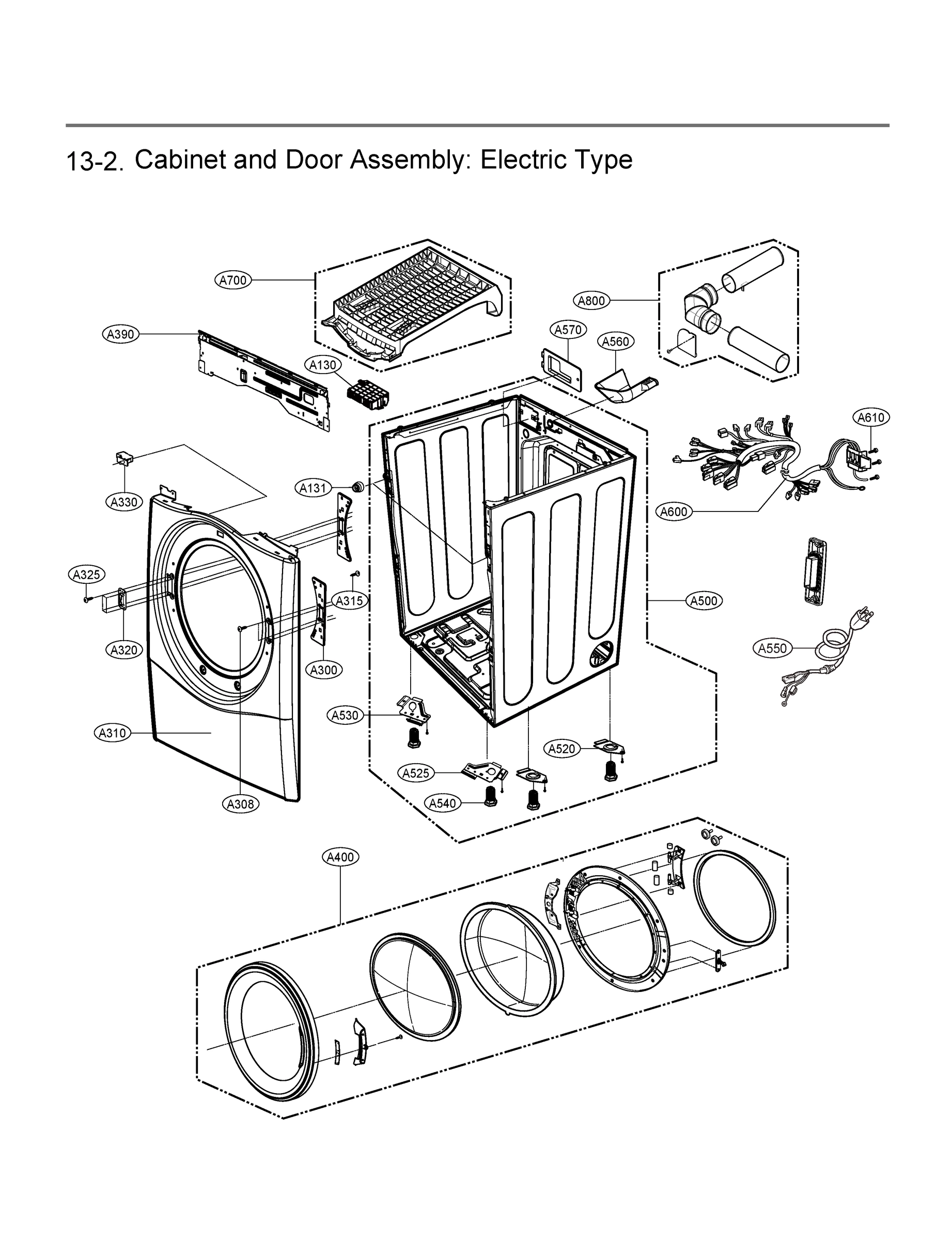 CABINET AND DOOR ASSEMBLY