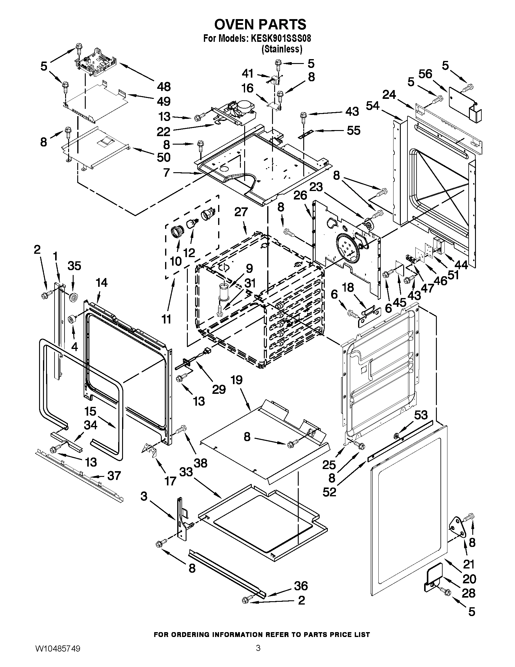 02 - OVEN PARTS