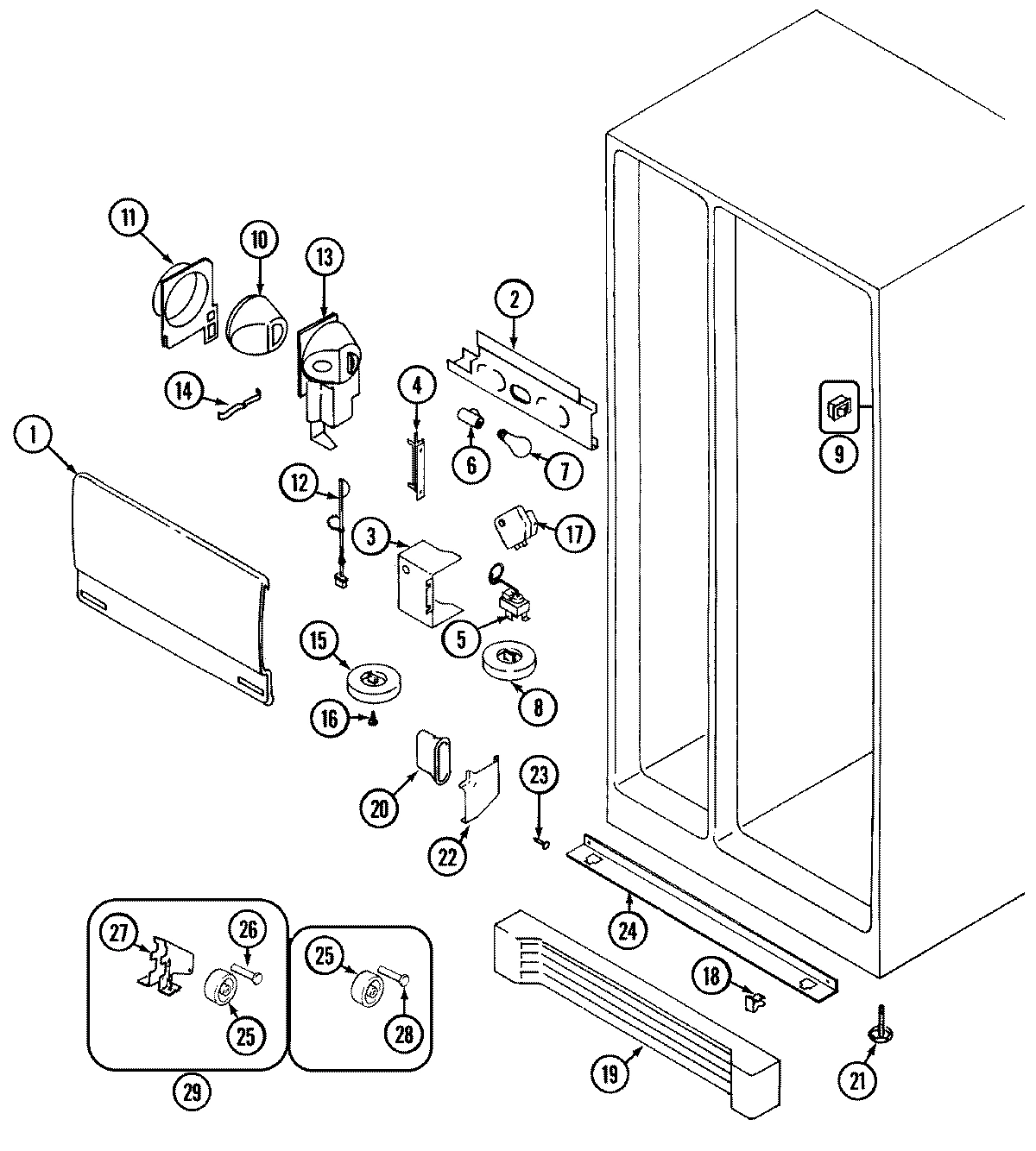 03 - FRESH FOOD COMPARTMENT
