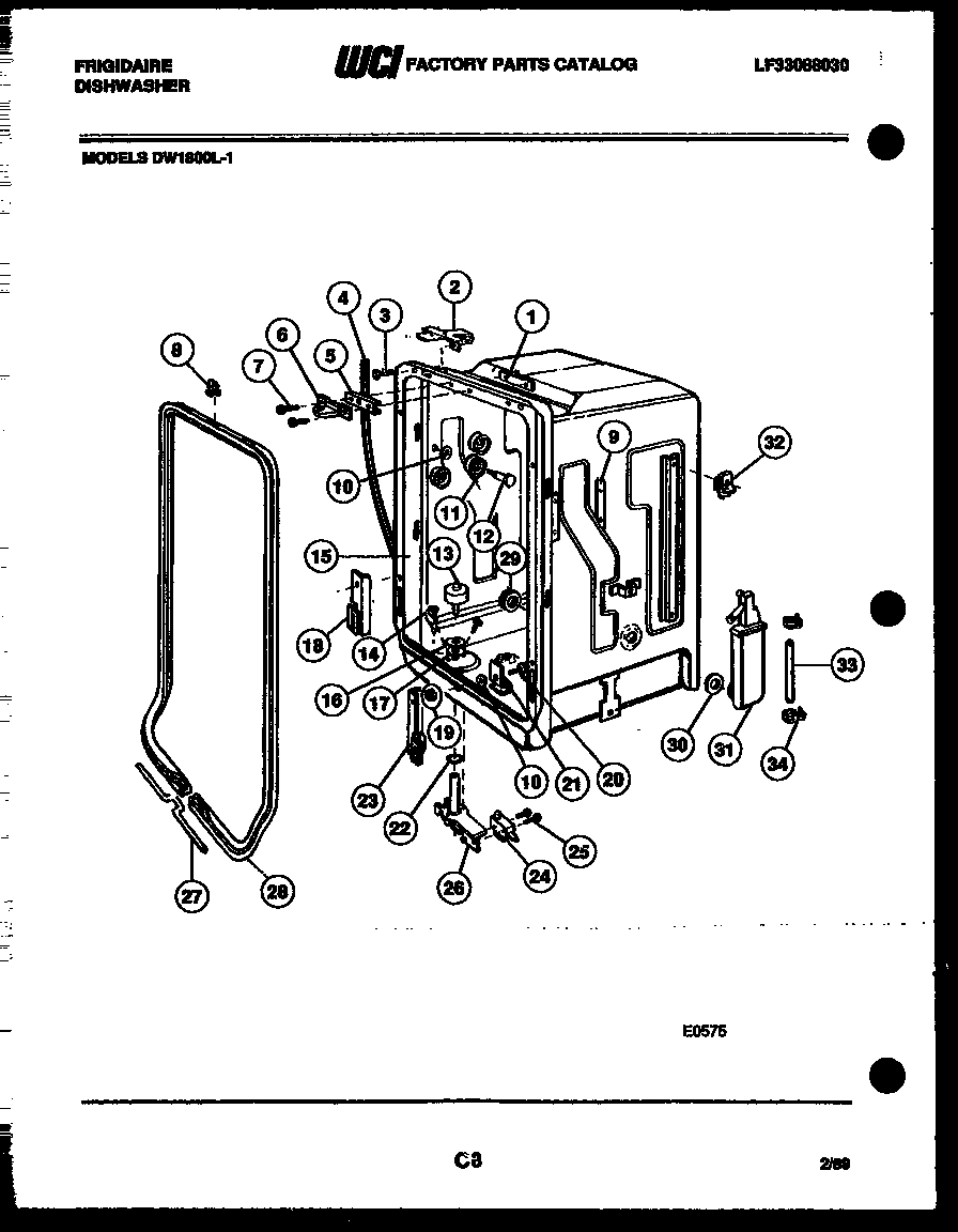 05 - TUB AND FRAME PARTS