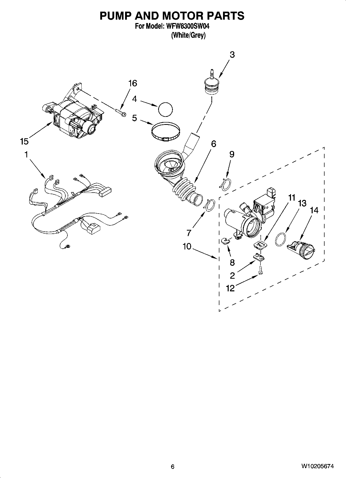 05 - PUMP AND MOTOR PARTS