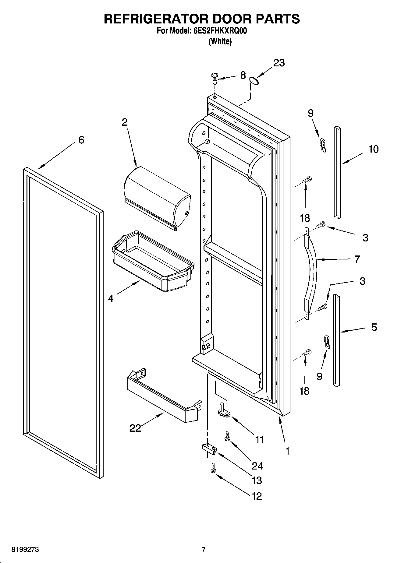 05 - REFRIGERATOR DOOR PARTS