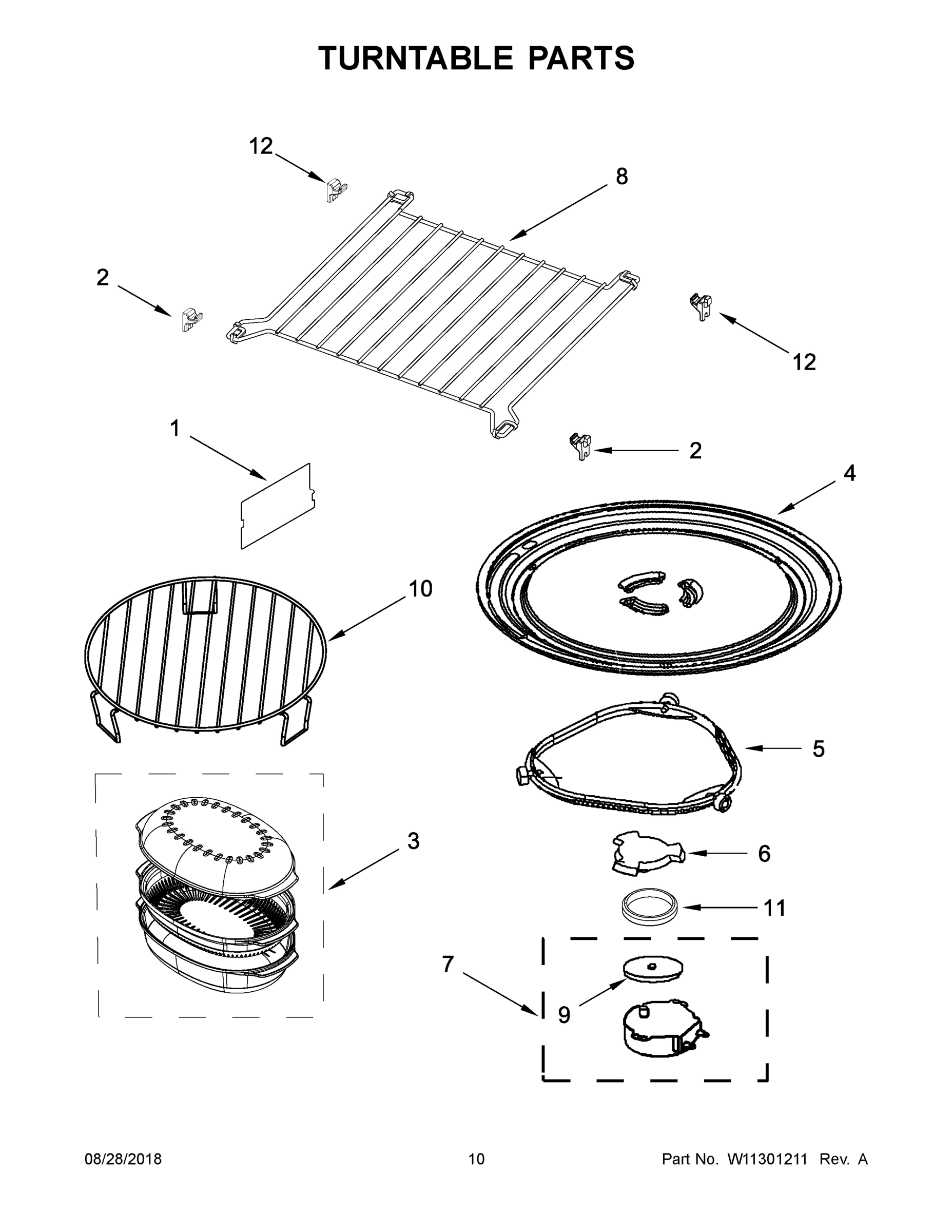 06 - TURNTABLE PARTS