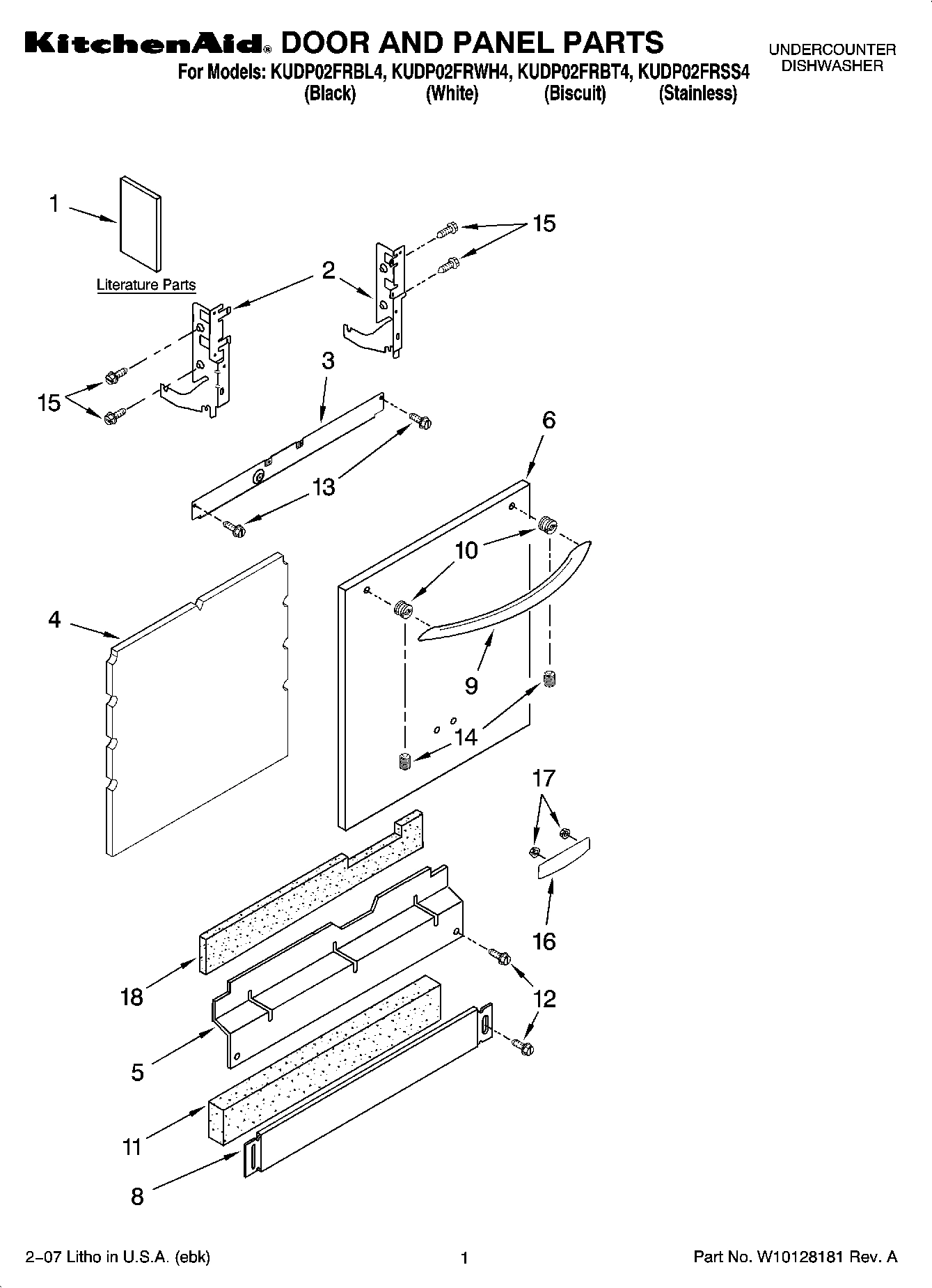 01 - DOOR AND PANEL PARTS