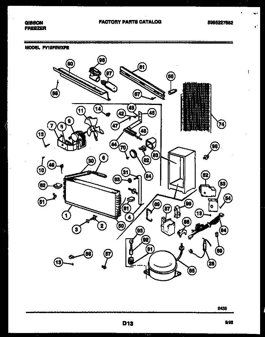 04 - SYSTEM AND AUTOMATIC DEFROST PARTS