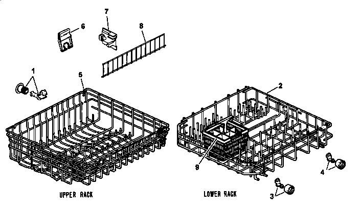 04 - UPPER/LOWER RACKS