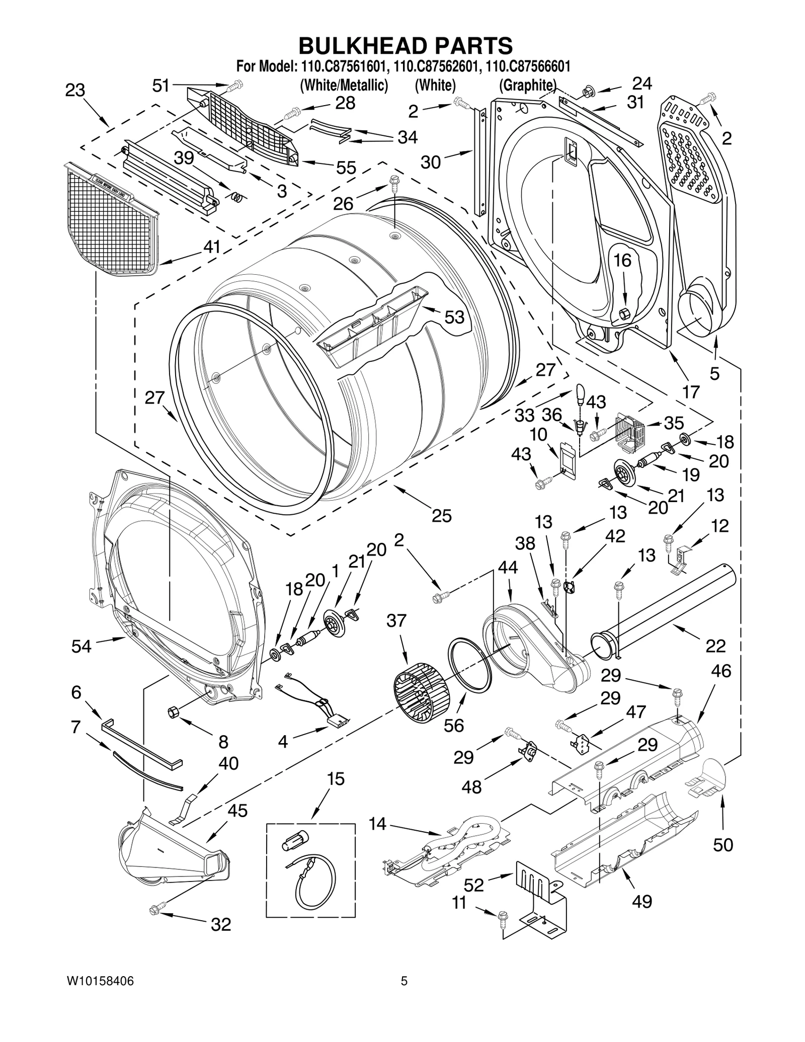 BULKHEAD PARTS