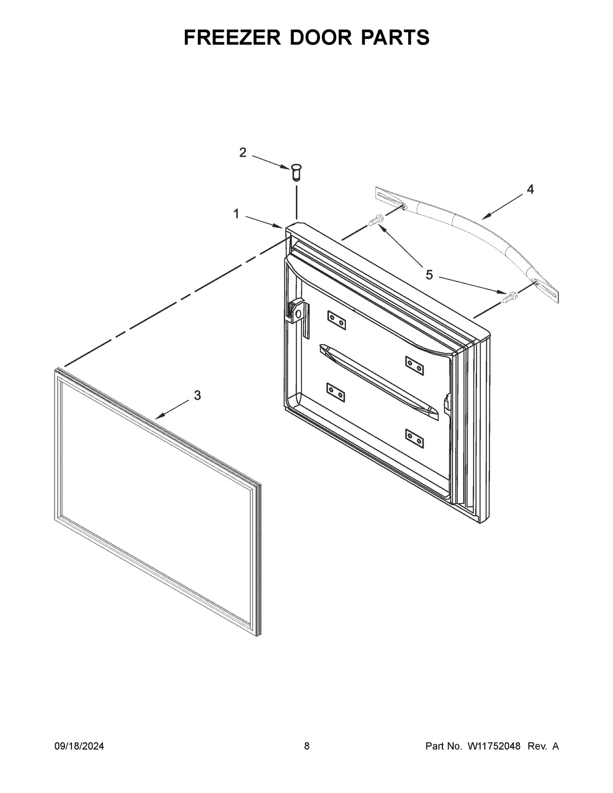 05 - FREEZER DOOR PARTS