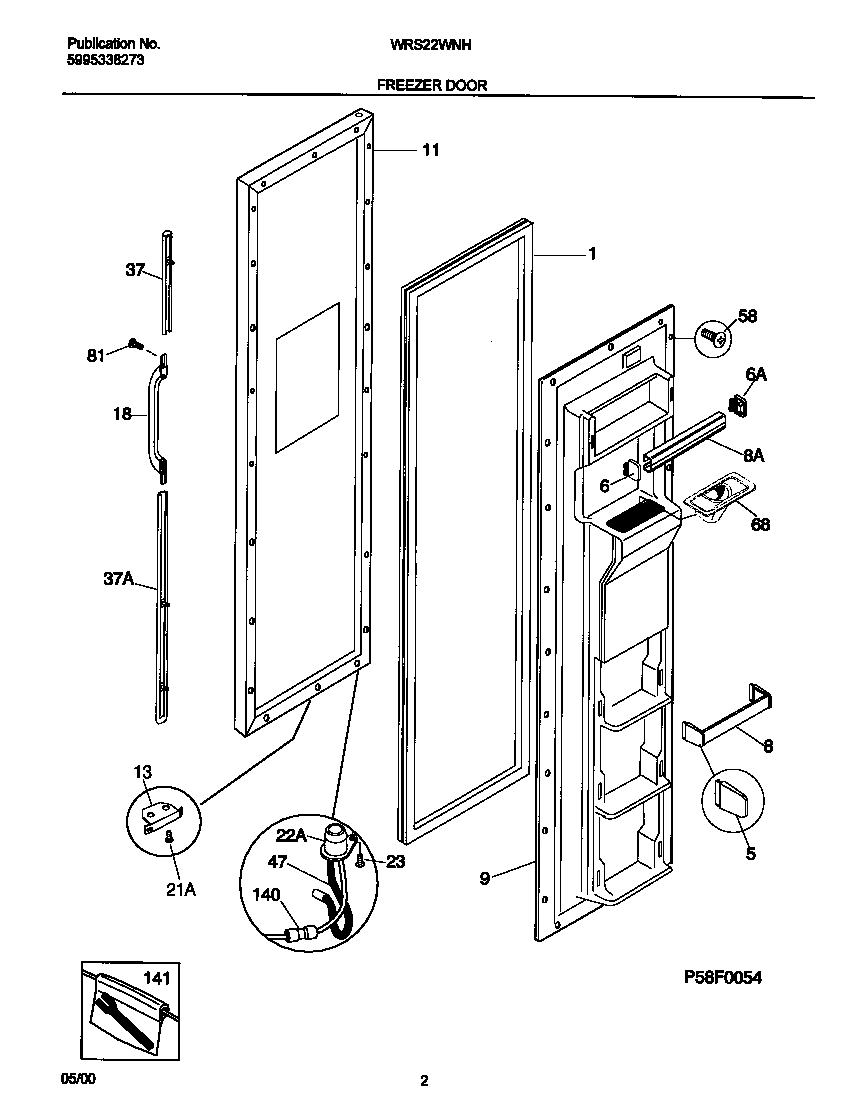 02 - FREEZER DOOR