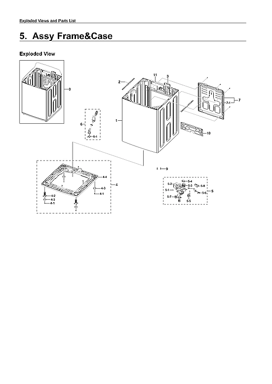 Frame & Case Assembly