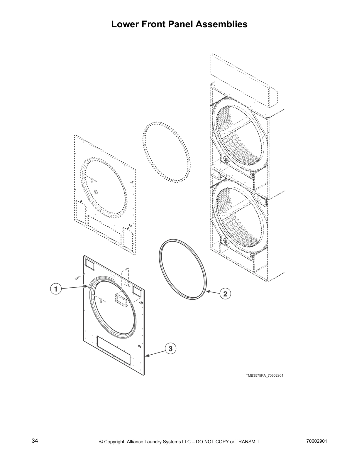 Lower Front Panel Assemblies