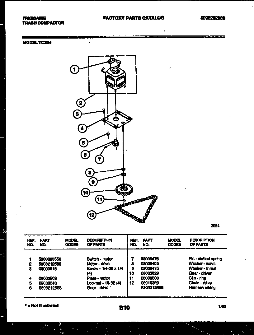 03 - MOTOR AND DRIVE PARTS