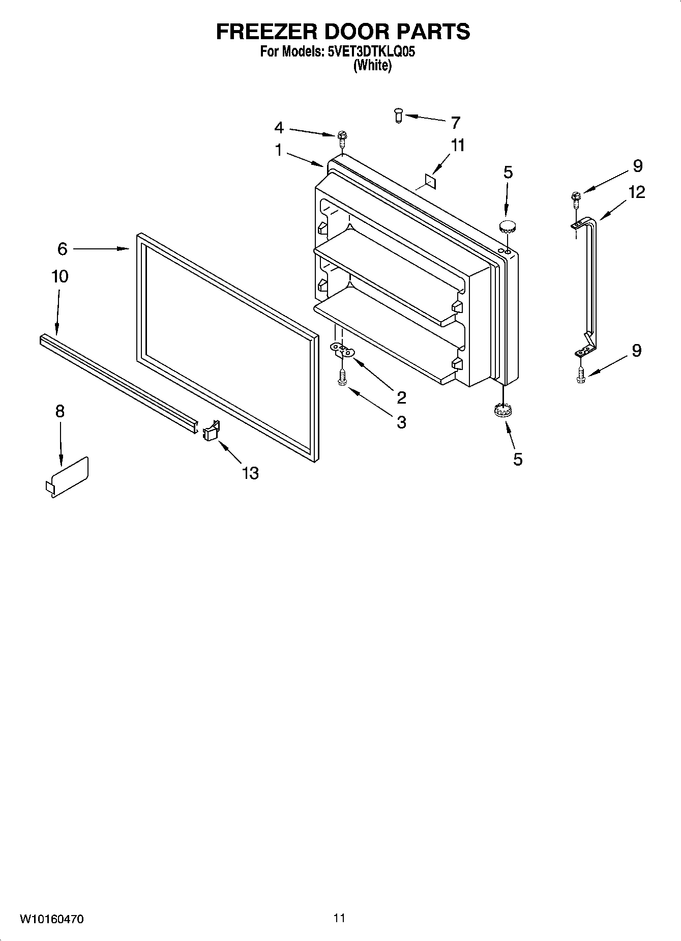06 - FREEZER DOOR PARTS, OPTIONAL PARTS
